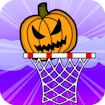 Angry Pumpkin Basketball